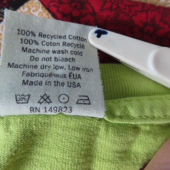 Everybody World Classic Trash Tee Dropbox Men Size M neon green Made in USA - Picture 7 of 7